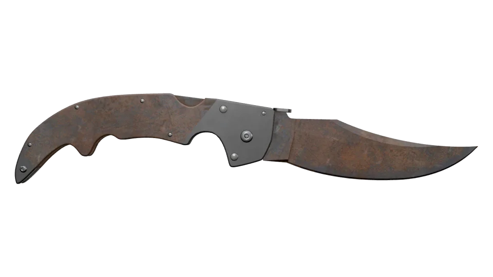 Миниатюра ★ Falchion Knife | Rust Coat (Battle-Scarred)