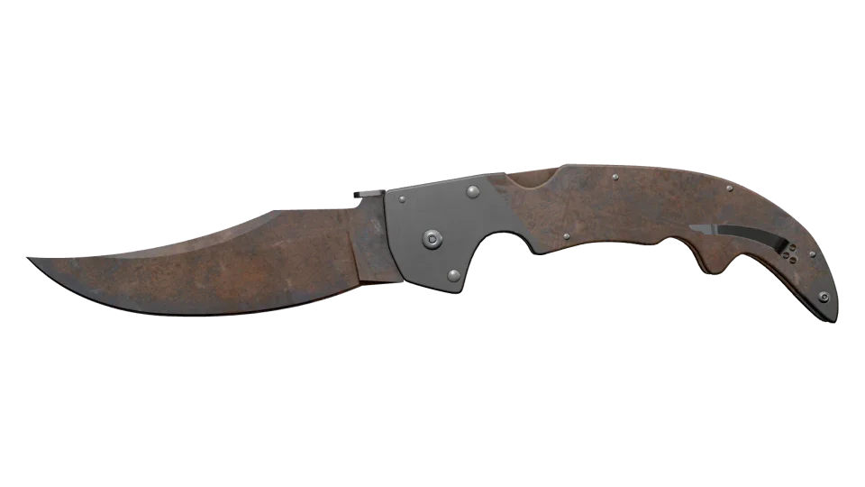 Миниатюра ★ Falchion Knife | Rust Coat (Battle-Scarred)