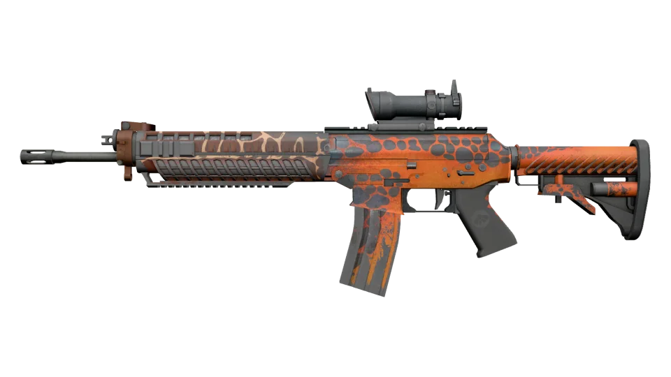 SG 553 | Tiger Moth (Well-Worn)