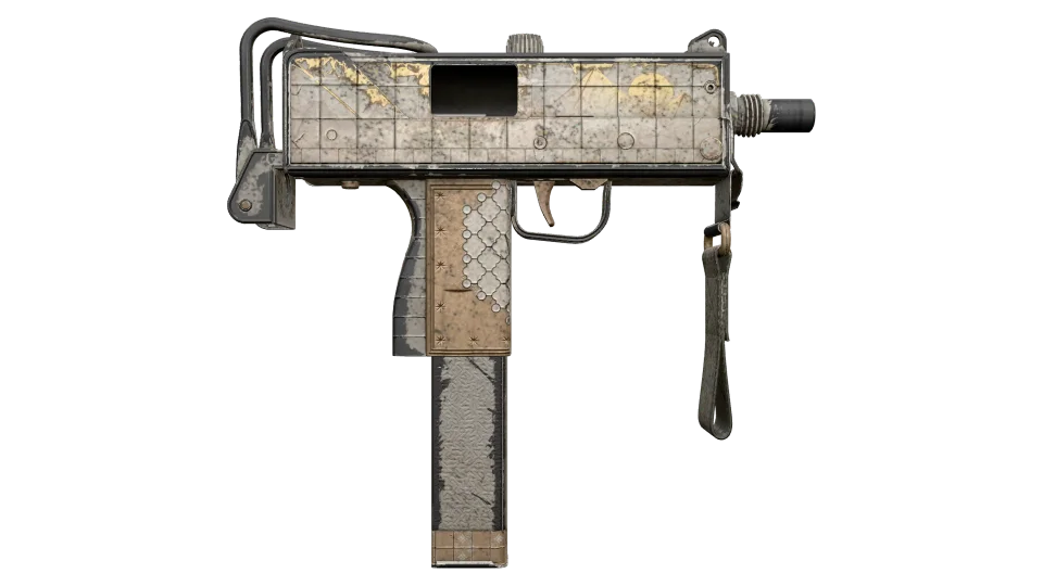 Миниатюра MAC-10 | Arabesque Mosaic (Battle-Scarred)