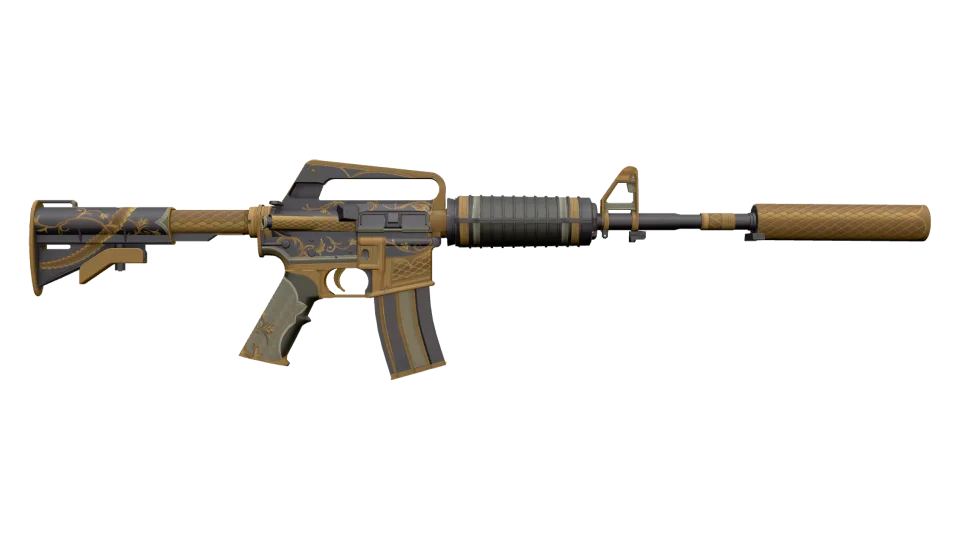 StatTrak™ M4A1-S | Golden Coil (Minimal Wear) thumbnail