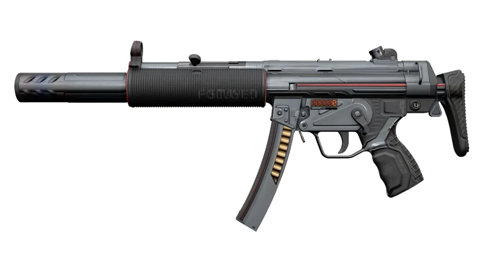 StatTrak™ MP5-SD | Focus (Minimal Wear)