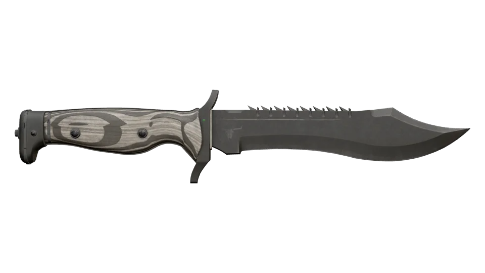 ★ Bowie Knife | Black Laminate (Well-Worn) thumbnail