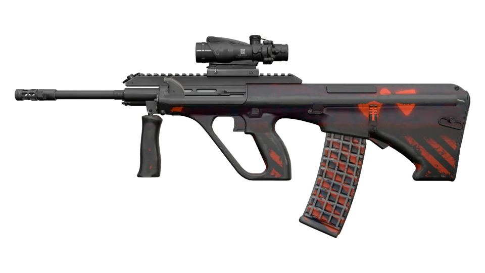 AUG | Radiation Hazard (Well-Worn) thumbnail