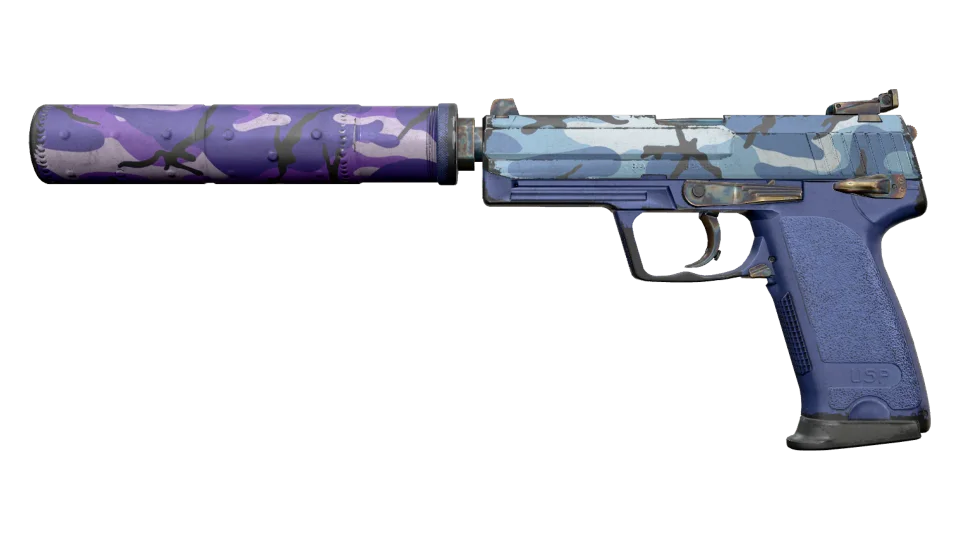 USP-S | Alpine Camo (Well-Worn)