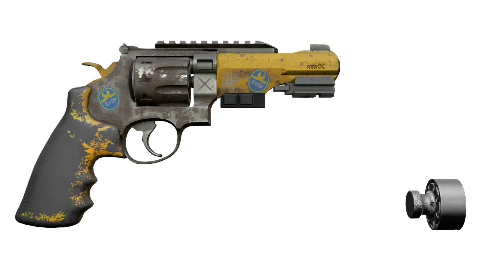 StatTrak™ R8 Revolver | Banana Cannon (Battle-Scarred) thumbnail
