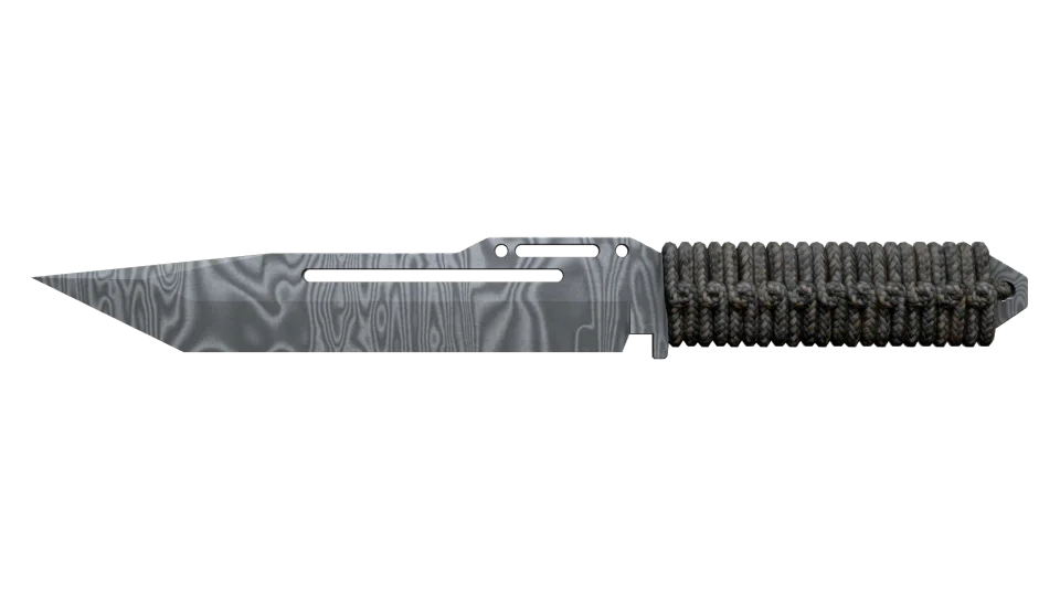 ★ Paracord Knife | Damascus Steel (Field-Tested)