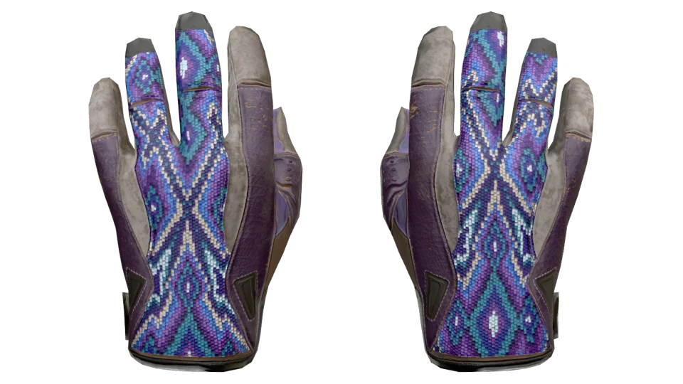 ★ Sport Gloves | Violet Beadwork (Field-Tested)