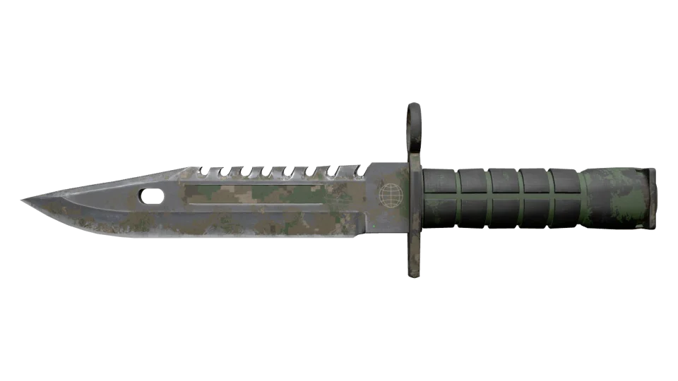 ★ M9 Bayonet | Forest DDPAT (Battle-Scarred)