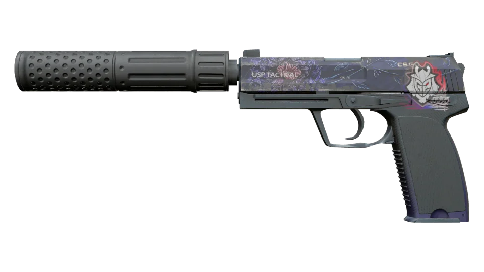 USP-S | Black Lotus (Battle-Scarred) thumbnail