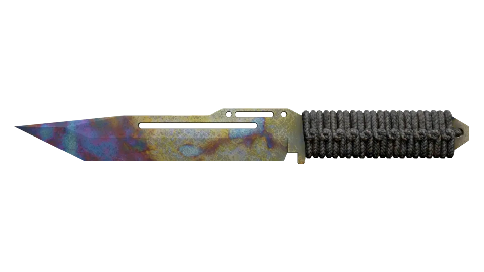 ★ Paracord Knife | Case Hardened (Well-Worn)
