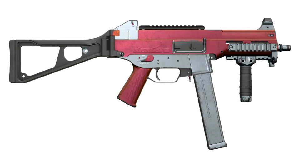 UMP-45 | Crimson Foil (Well-Worn) thumbnail