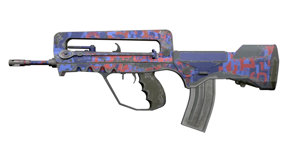 FAMAS | Prime Conspiracy (Well-Worn)