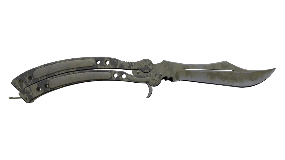★ Butterfly Knife | Safari Mesh (Battle-Scarred) thumbnail