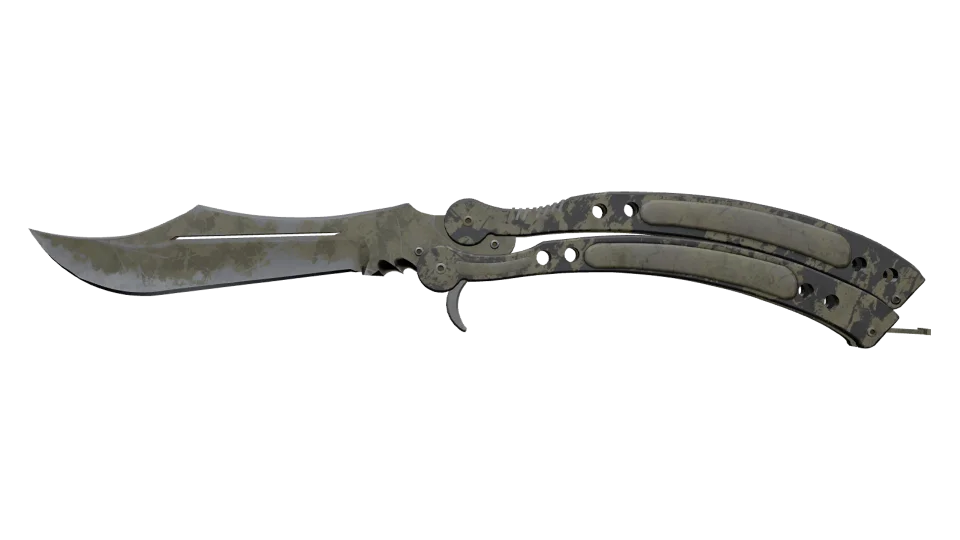 ★ Butterfly Knife | Safari Mesh (Battle-Scarred) thumbnail