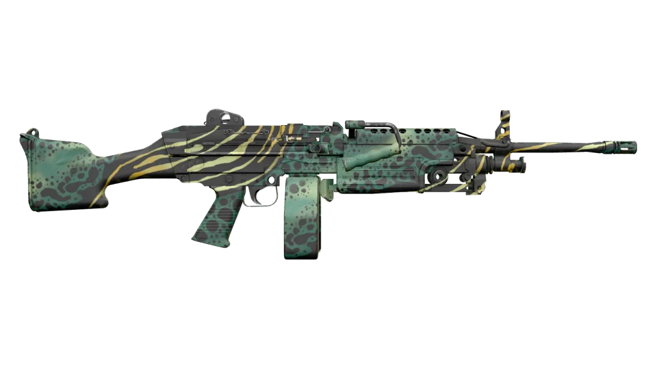 M249 | Emerald Poison Dart (Factory New) thumbnail
