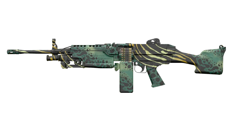 M249 | Emerald Poison Dart (Factory New) thumbnail