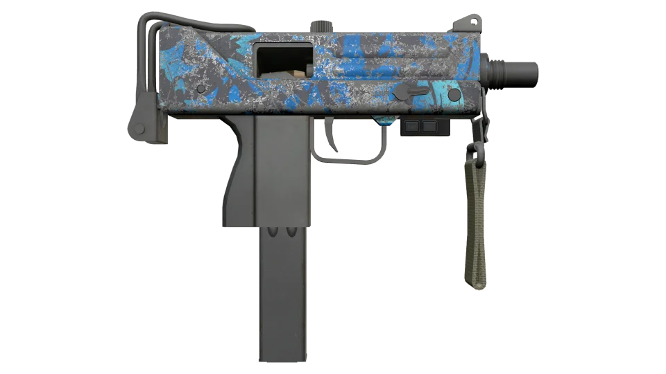 Vorschau von StatTrak™ MAC-10 | Oceanic (Battle-Scarred)