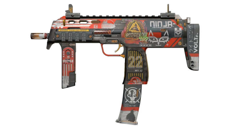 StatTrak™ MP7 | Bloodsport (Field-Tested)