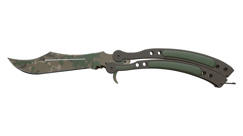 Миниатюра ★ Butterfly Knife | Forest DDPAT (Minimal Wear)