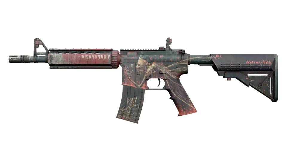 M4A4 | Tooth Fairy (Well-Worn)