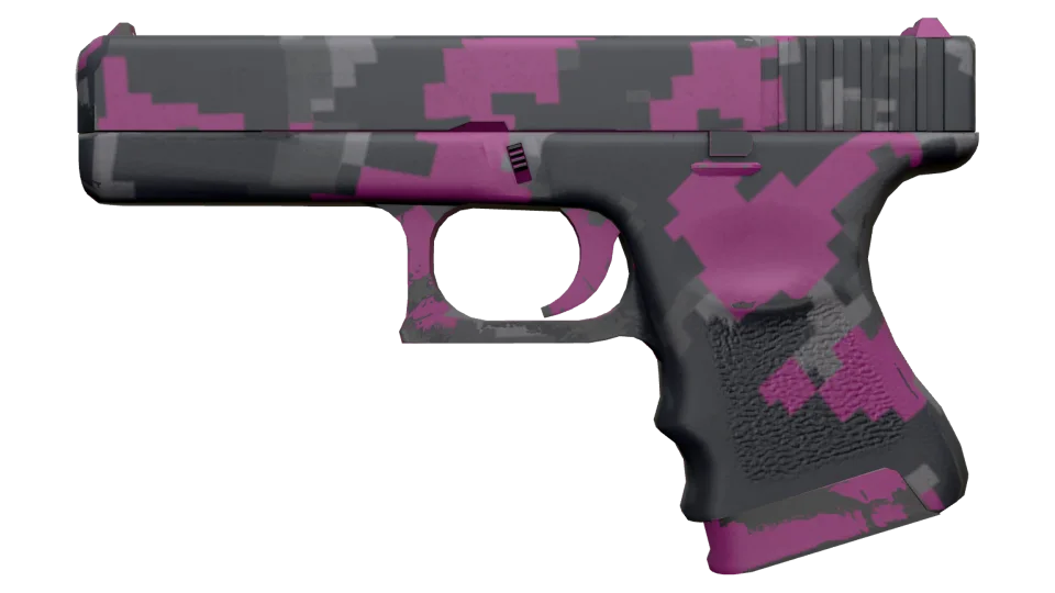 Glock-18 | Pink DDPAT (Minimal Wear)
