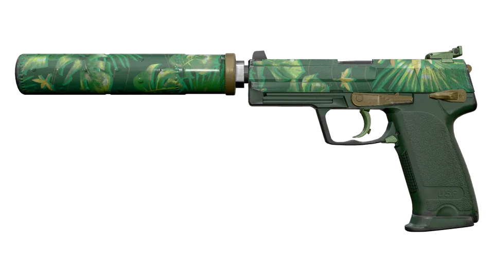 USP-S | Tropical Breeze (Well-Worn) thumbnail