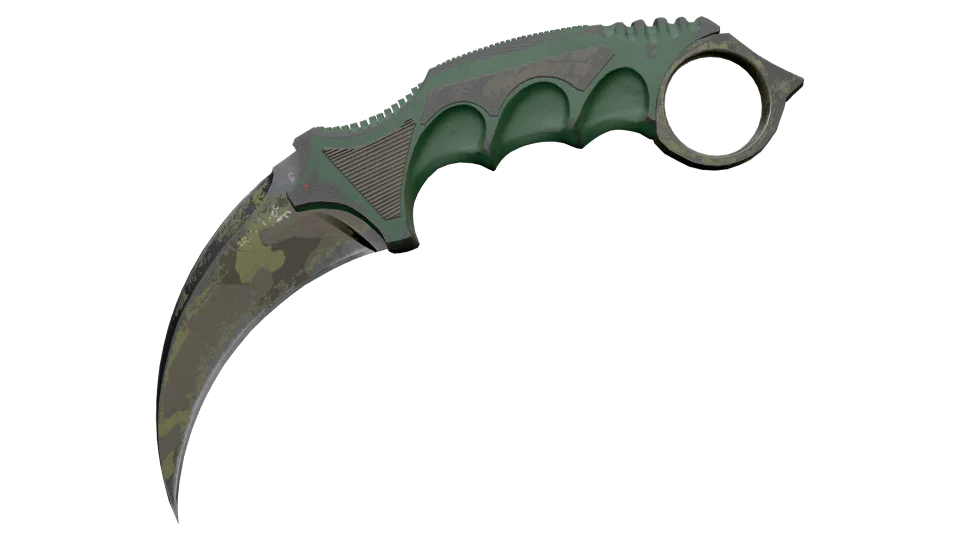 ★ Karambit | Boreal Forest (Battle-Scarred)