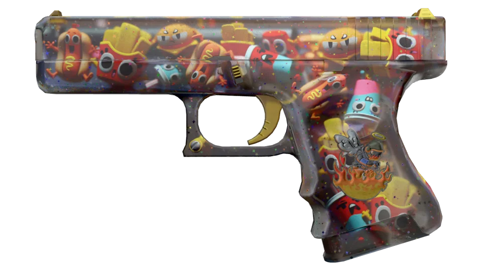 Glock-18 | Snack Attack (Minimal Wear) thumbnail