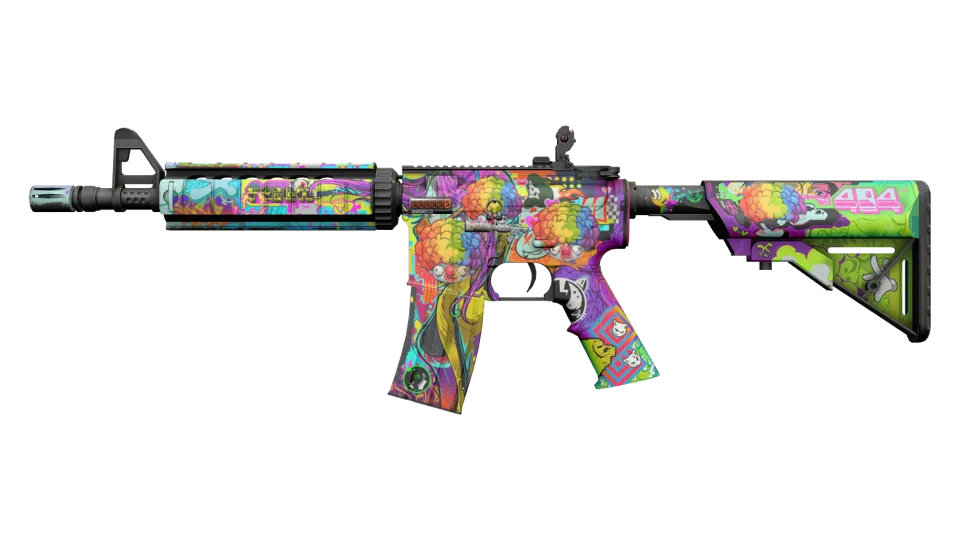 StatTrak™ M4A4 | In Living Color (Minimal Wear) thumbnail