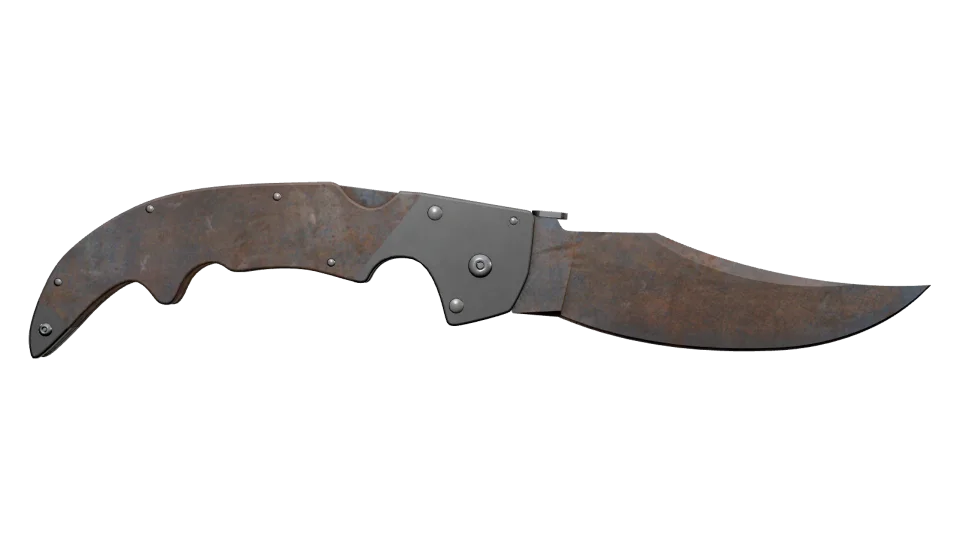 Миниатюра ★ Falchion Knife | Rust Coat (Battle-Scarred)