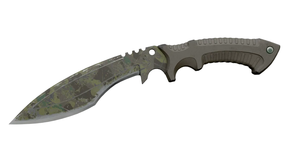 Miniatura de ★ StatTrak™ Kukri Knife | Boreal Forest (Battle-Scarred)