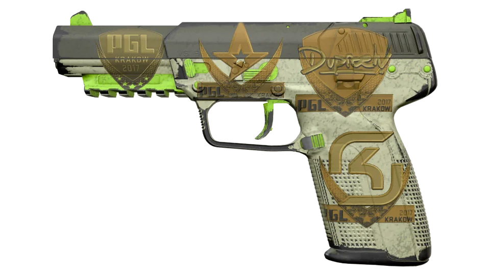 Souvenir Five-SeveN | Hot Shot (Well-Worn)