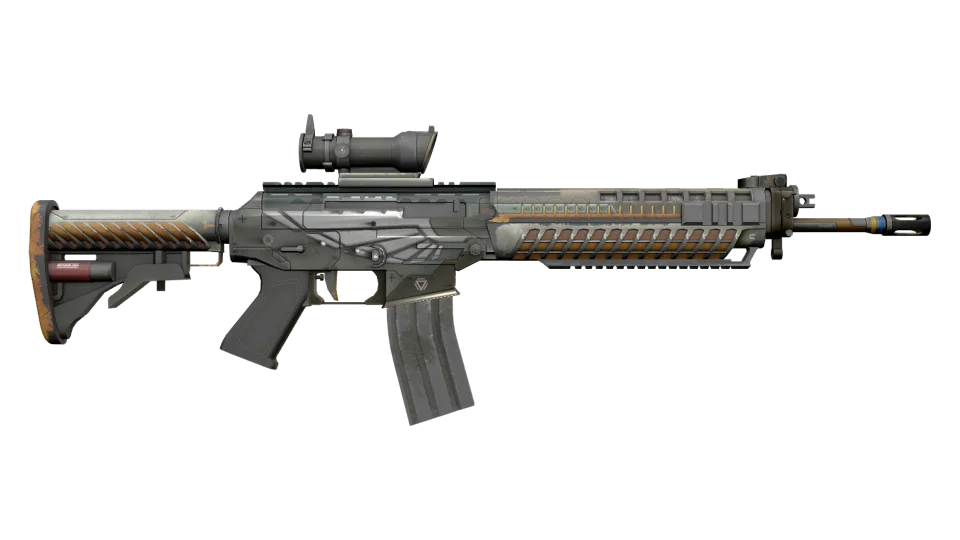 SG 553 | Aerial (Well-Worn) thumbnail