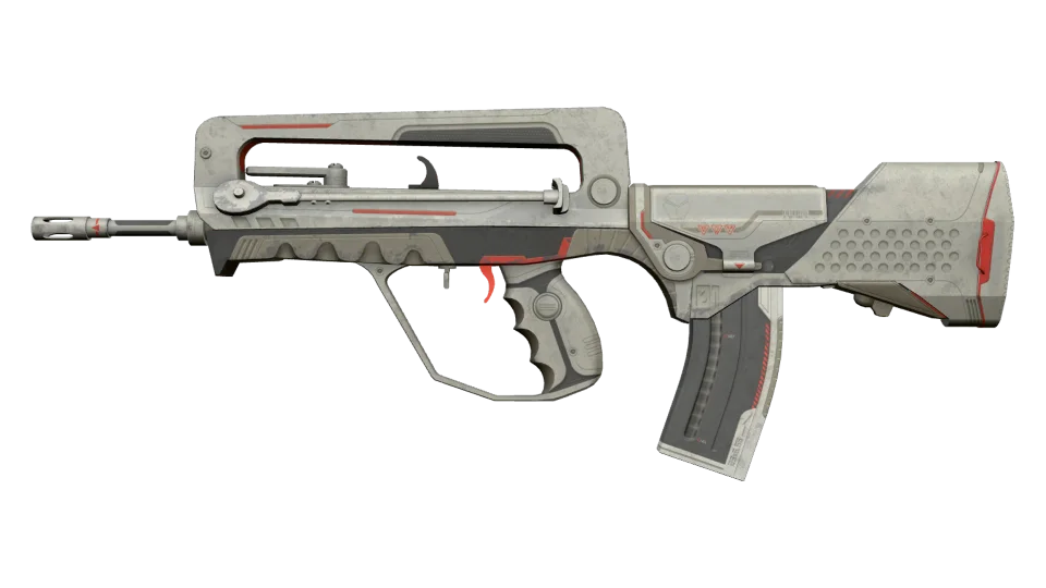 FAMAS | Mecha Industries (Battle-Scarred)