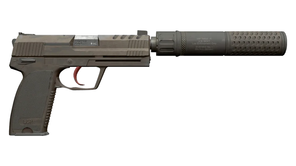 Miniatura de Souvenir USP-S | Desert Tactical (Battle-Scarred)
