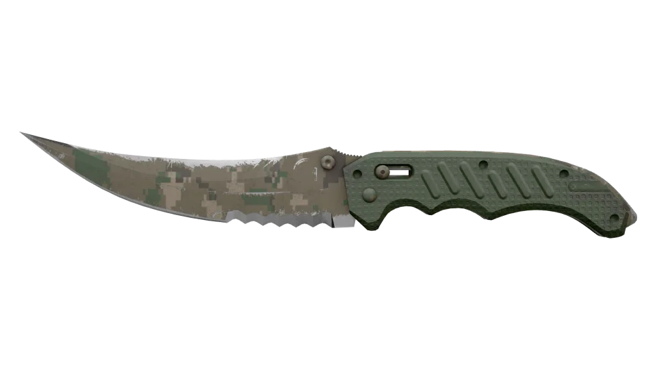 ★ Flip Knife | Forest DDPAT (Battle-Scarred)