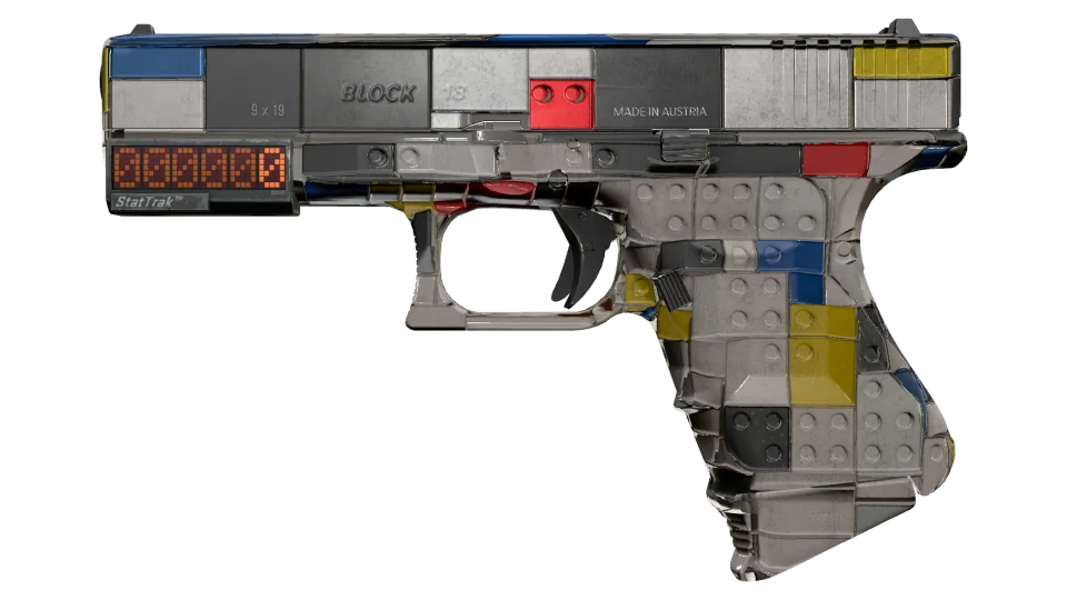 StatTrak™ Glock-18 | Block-18 (Field-Tested) thumbnail