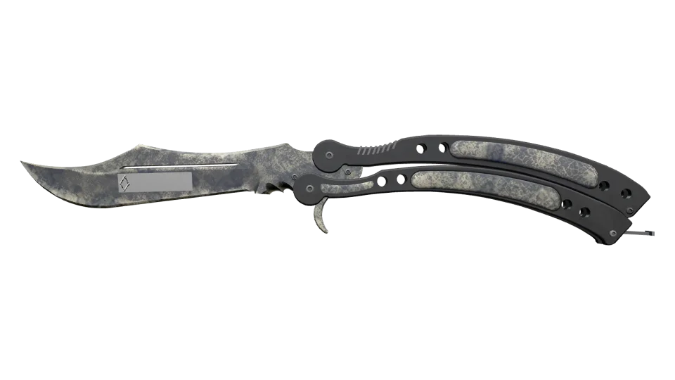 ★ StatTrak™ Butterfly Knife | Stained (Battle-Scarred) thumbnail