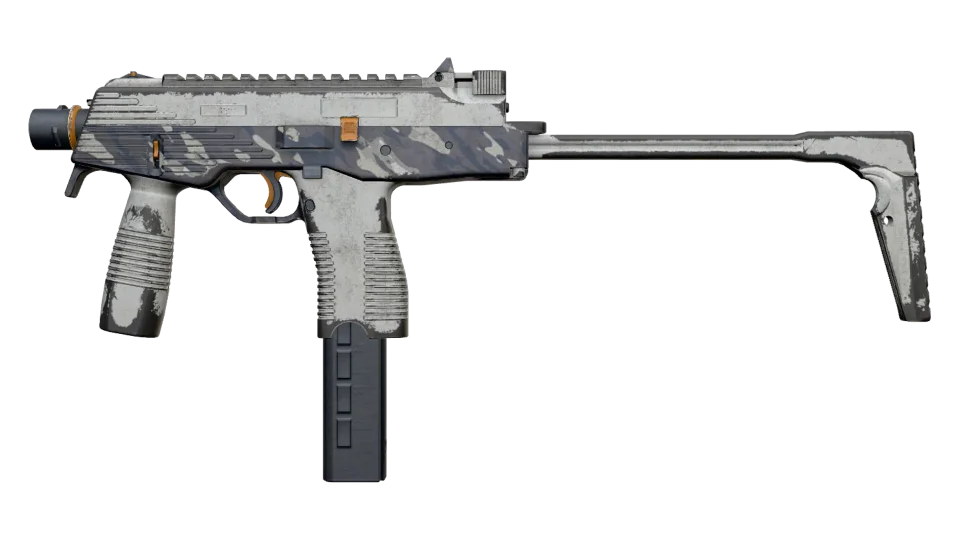 MP9 | Arctic Tri-Tone (Battle-Scarred)