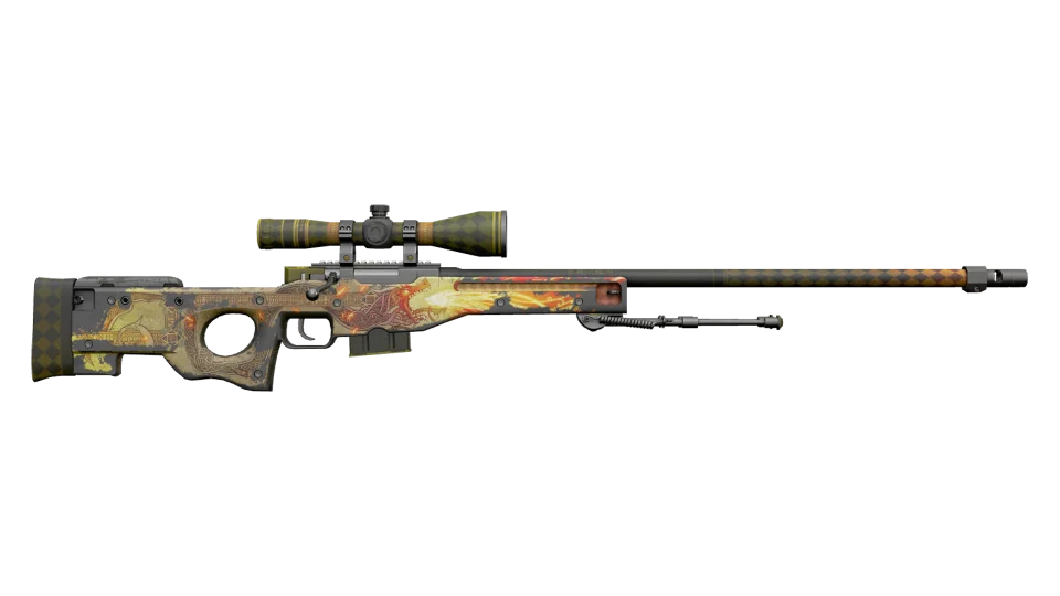 AWP | Dragon Lore (Well-Worn) thumbnail