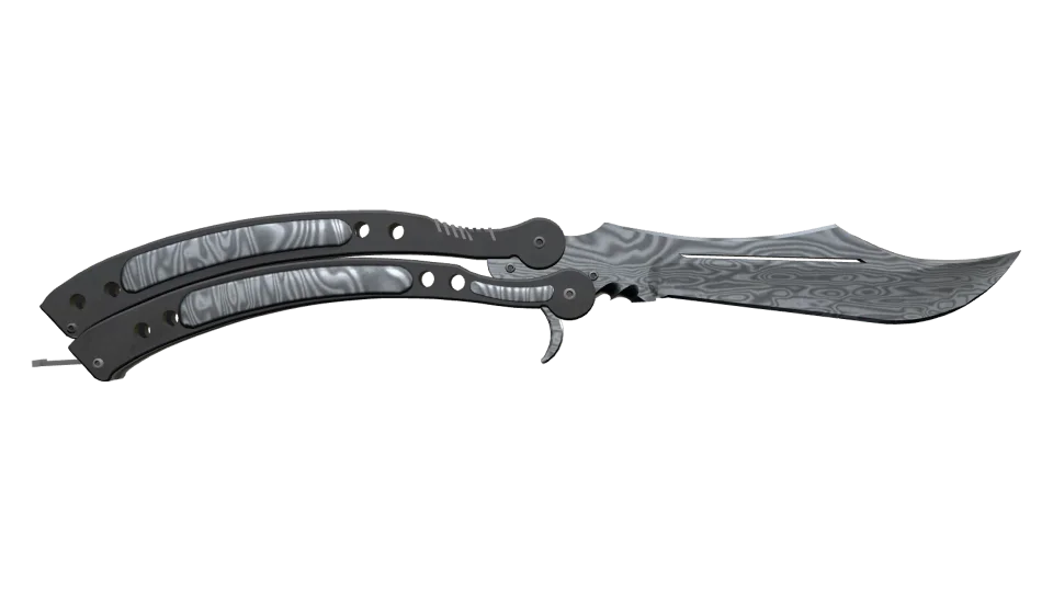 ★ StatTrak™ Butterfly Knife | Damascus Steel (Field-Tested) thumbnail