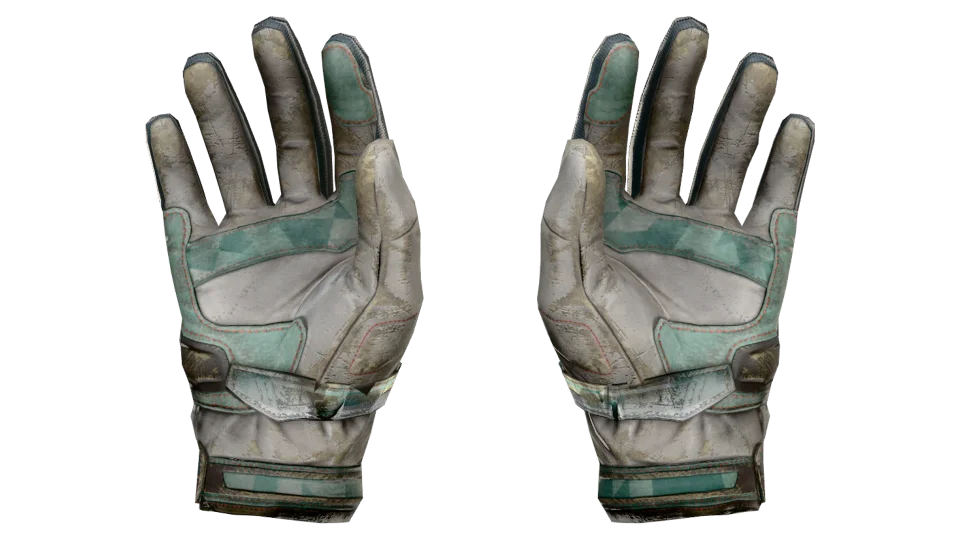 ★ Moto Gloves | Spearmint (Battle-Scarred) thumbnail