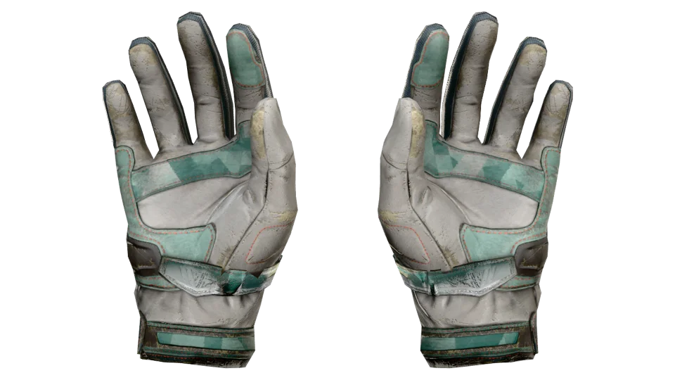 ★ Moto Gloves | Spearmint (Battle-Scarred) thumbnail