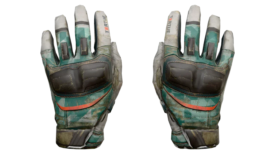 ★ Moto Gloves | Spearmint (Battle-Scarred) thumbnail
