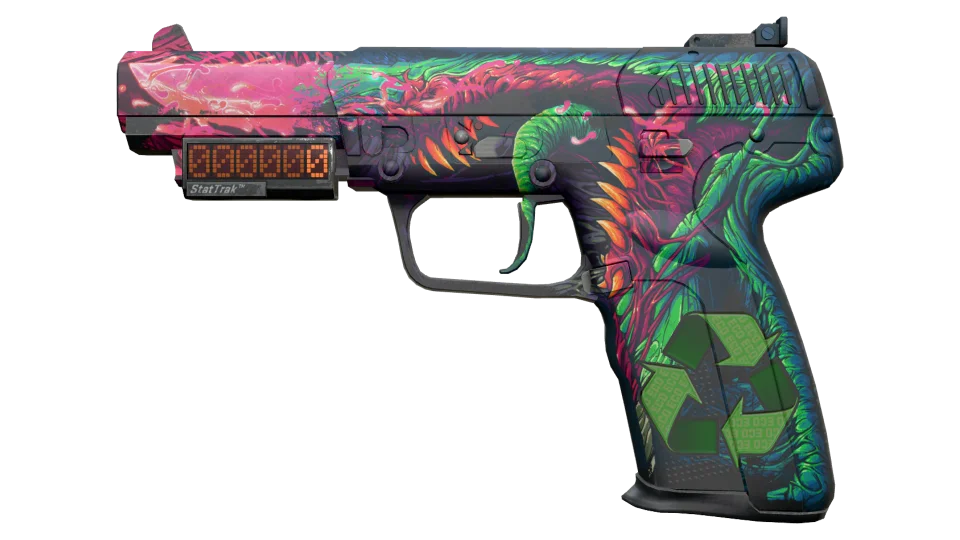 StatTrak™ Five-SeveN | Hyper Beast (Well-Worn)