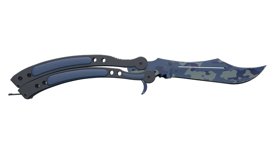 Vorschau von ★ Butterfly Knife | Bright Water (Minimal Wear)