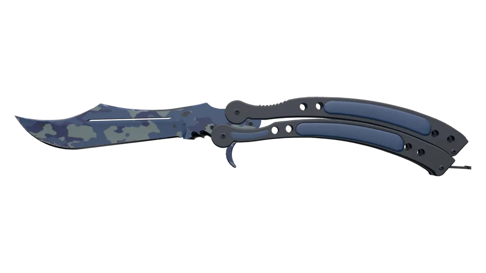 ★ Butterfly Knife | Bright Water (Minimal Wear)