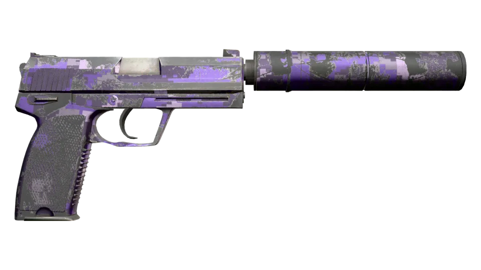 Souvenir USP-S | Purple DDPAT (Well-Worn) thumbnail
