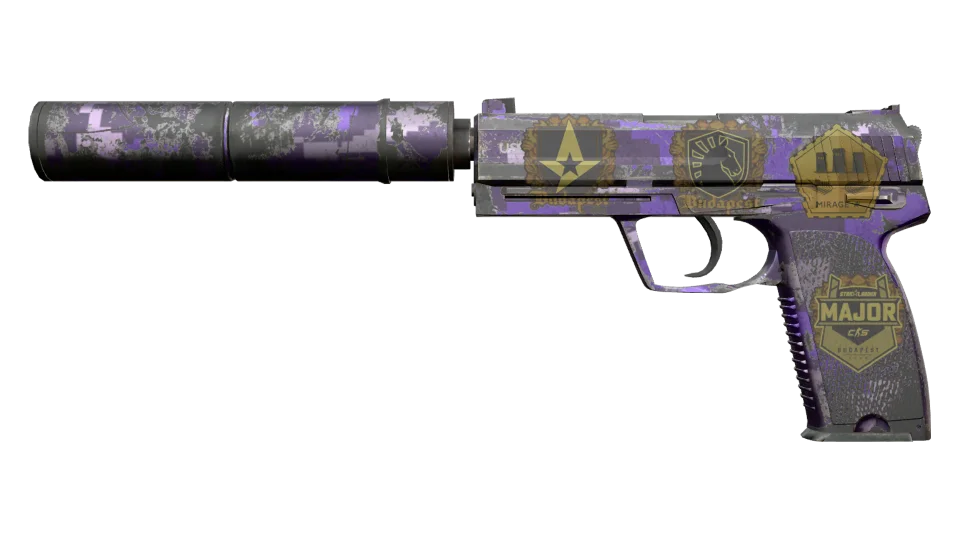 Souvenir USP-S | Purple DDPAT (Well-Worn) thumbnail